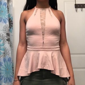 BEBE LACE TOP